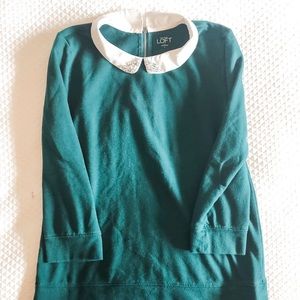 🌺 Loft Outlet Peter Pan Collar Sweatshirt